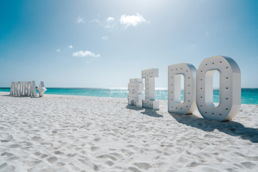 Aruba celebró una nueva edición de Aruba I Do, tradicional ceremonia anual de renovación de votos